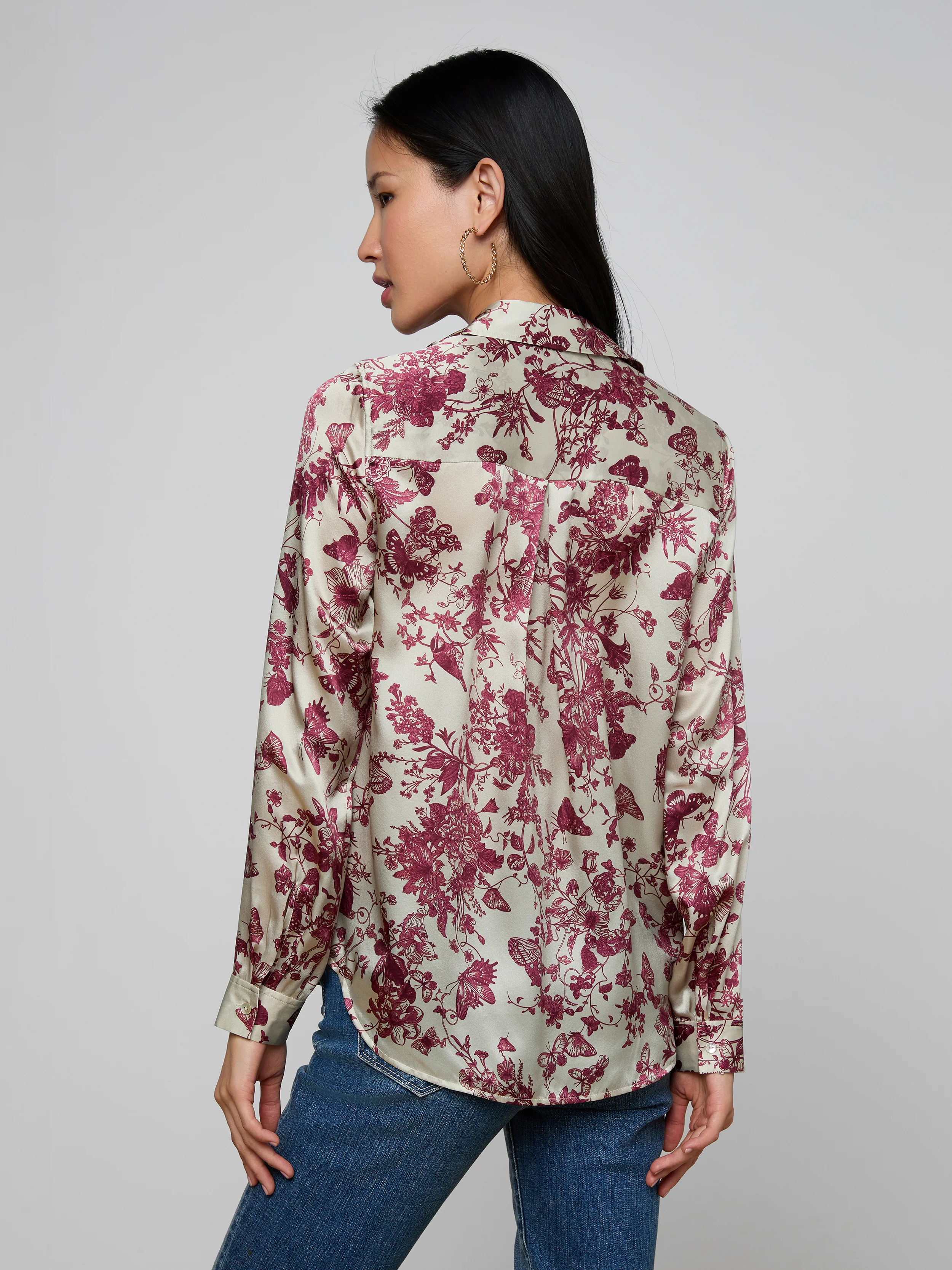 Tyler Silk Blouse - Image 5