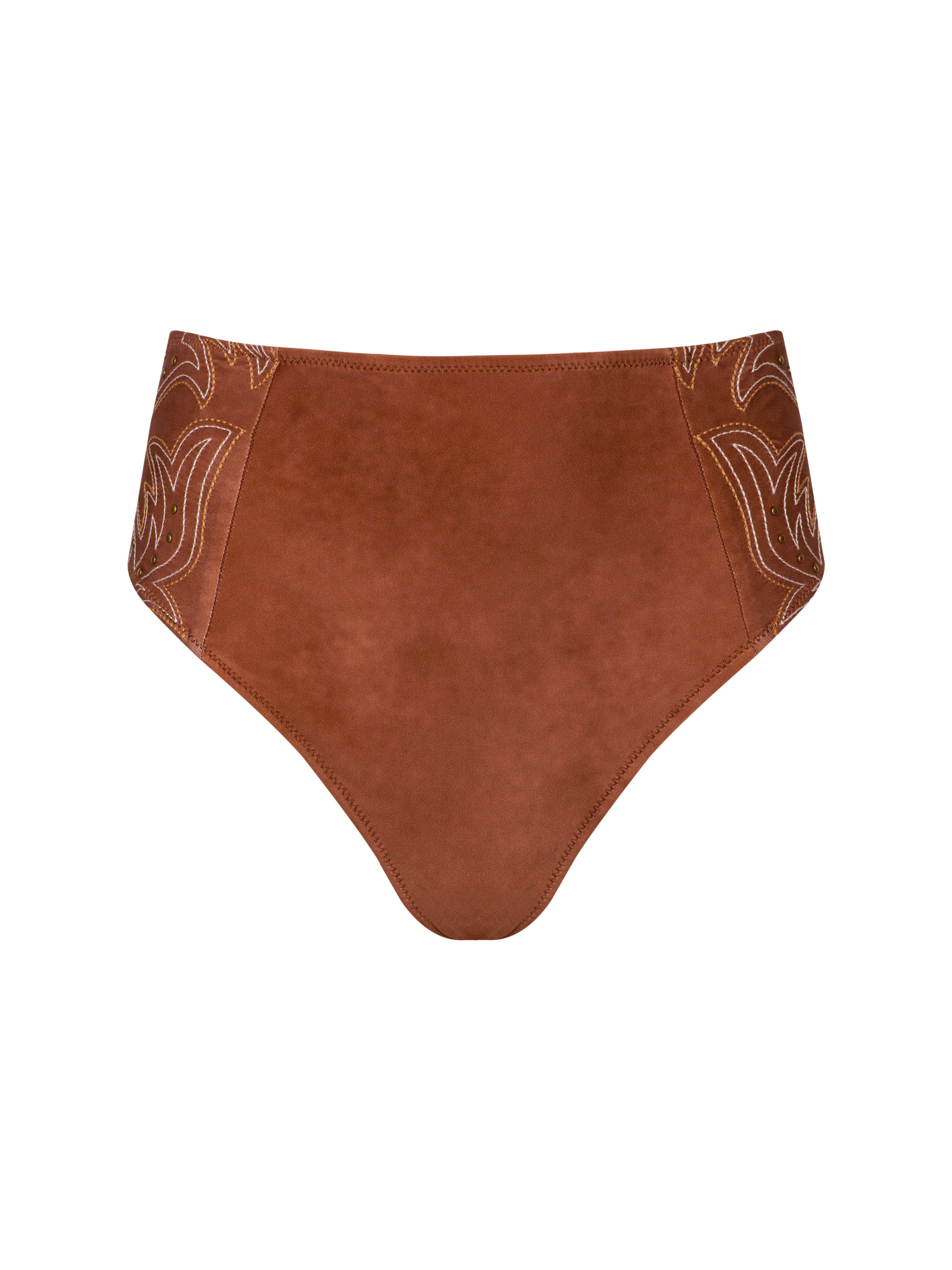 Vanessa High-Waisted Bikini Bottom - Image 7