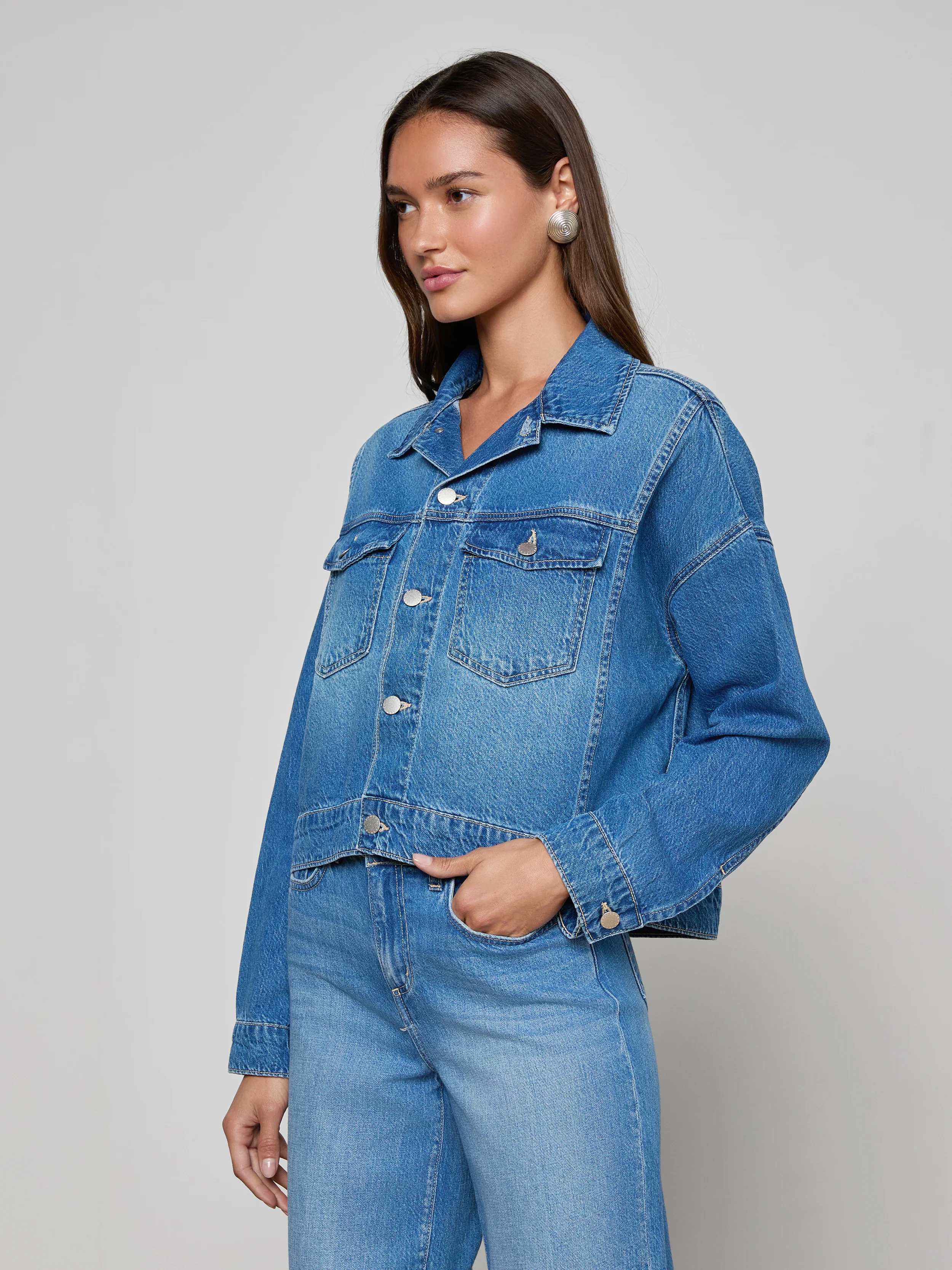 Vianney Jean Jacket - Image 2
