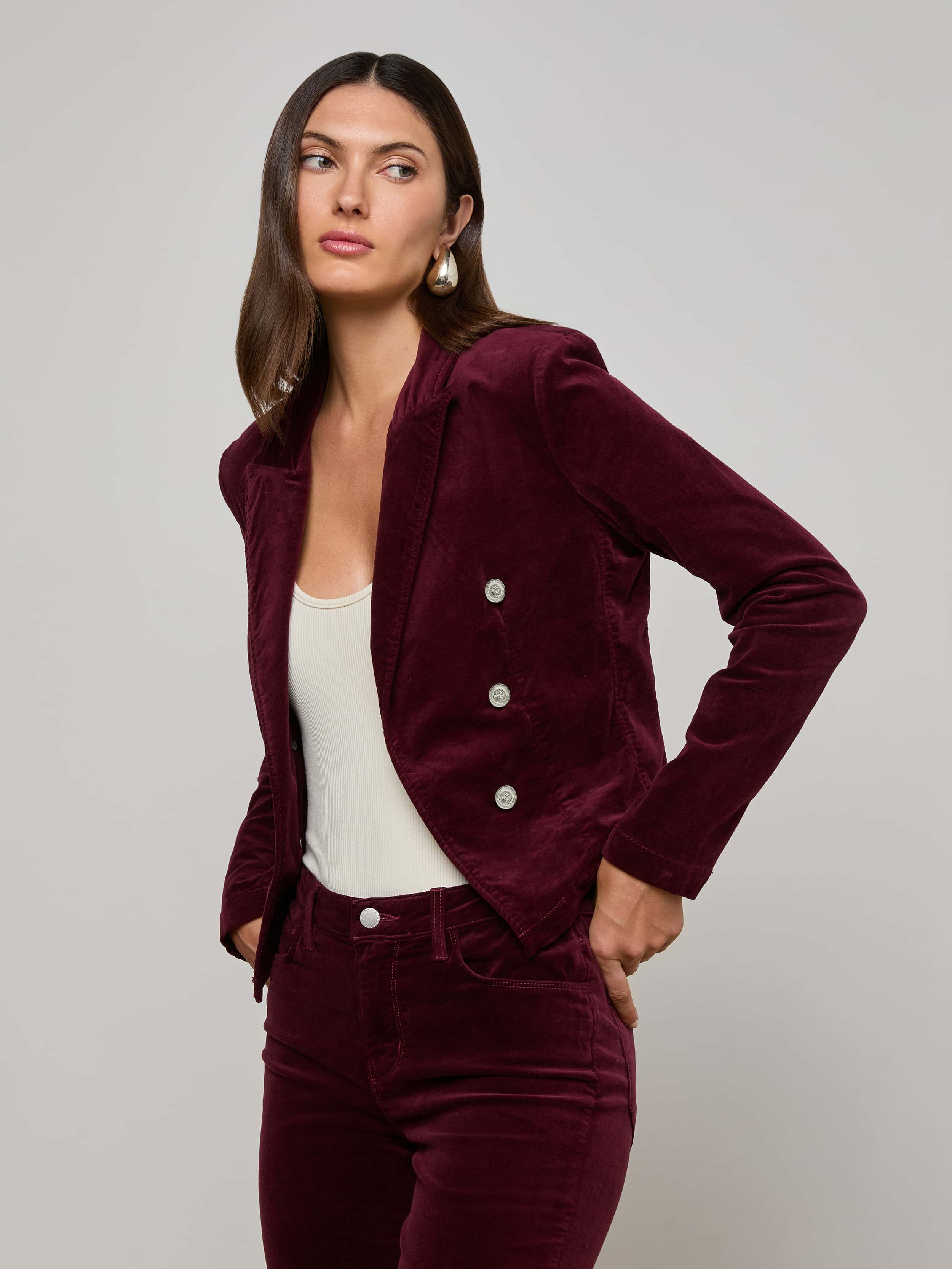 Wayne Velvet Blazer - Image 2