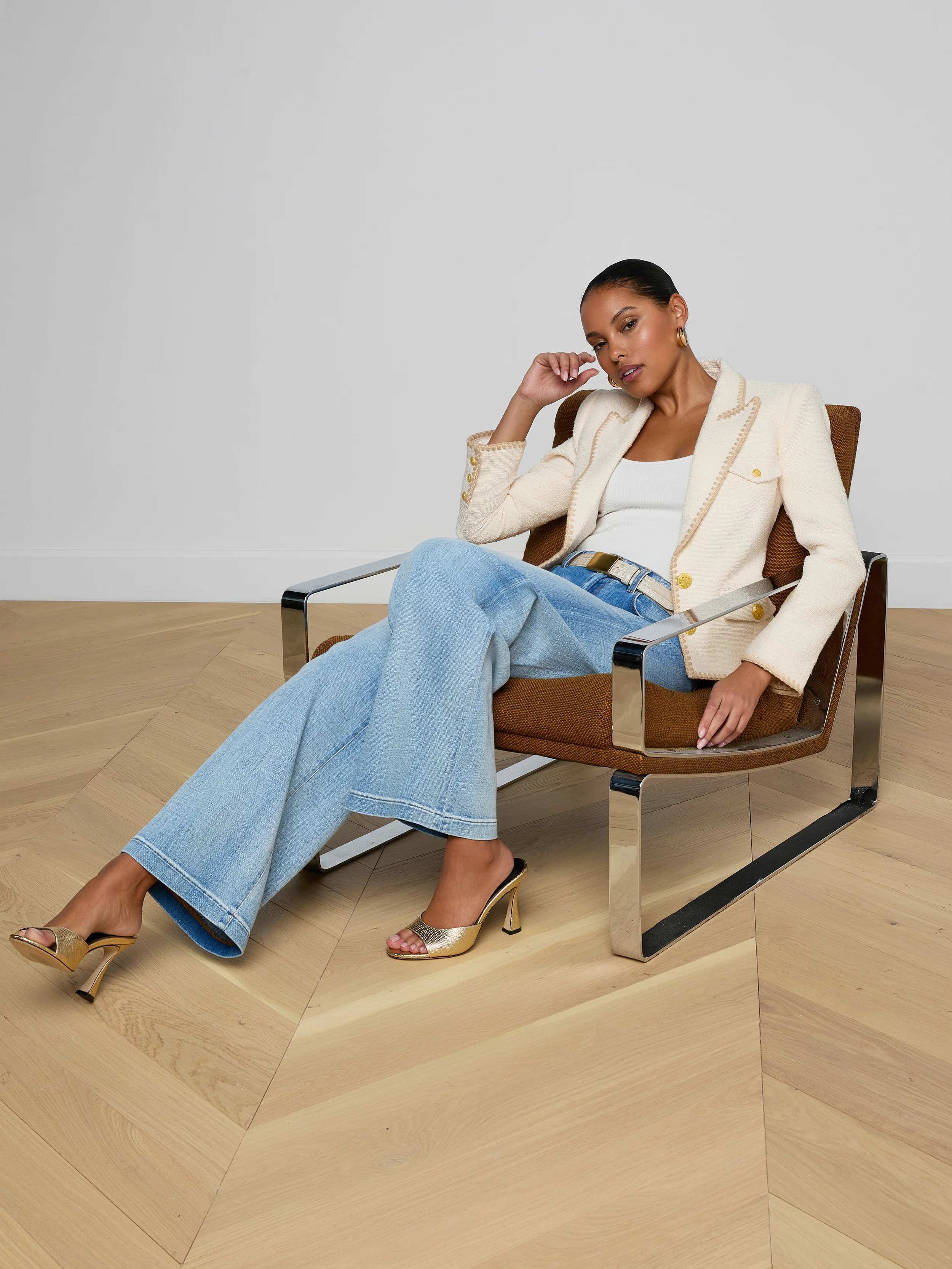 Wylla Tweed Blazer - Image 5