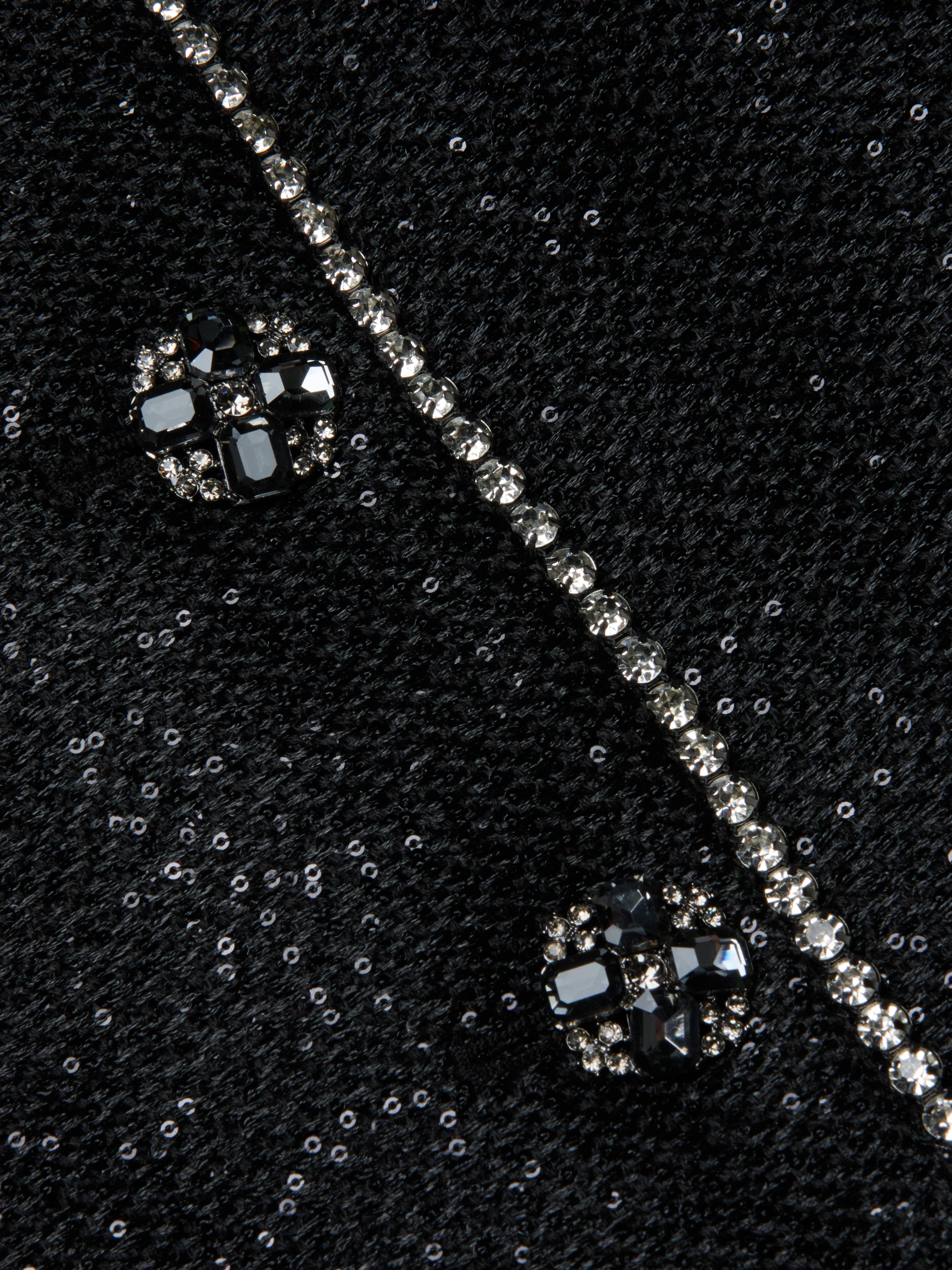 Zell Sequined Tweed Jacket - Image 5